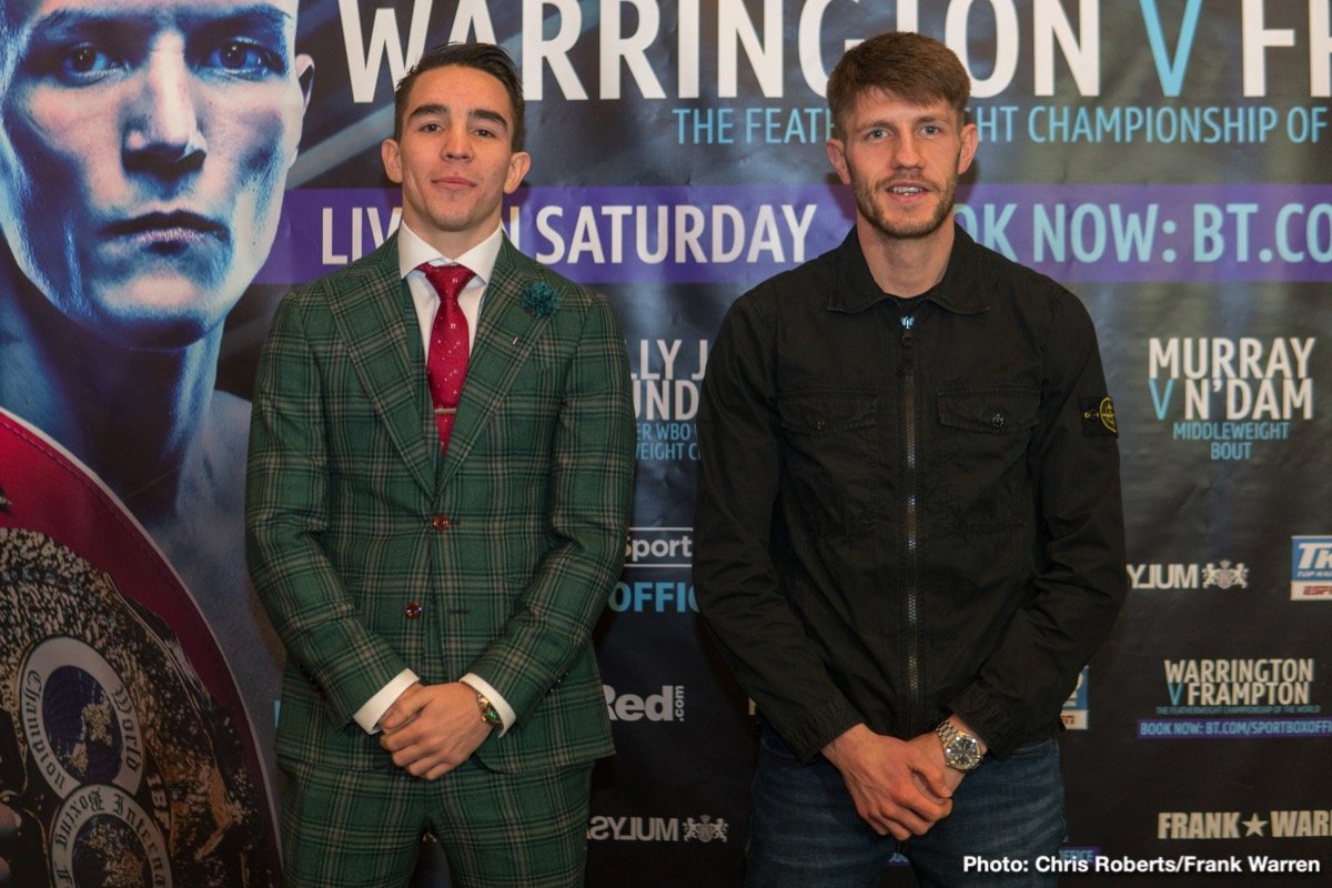 Carl Frampton Hassan N’Dam N’Jikam Josh Warrington Liam Williams Mark Heffron Martin Murray Nathan Gorman Boxing News British Boxing