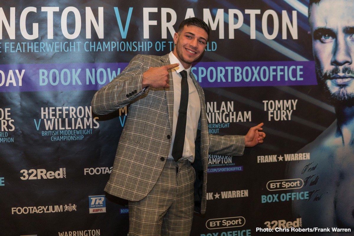 Warrington vs Frampton final press conference quotes & photos