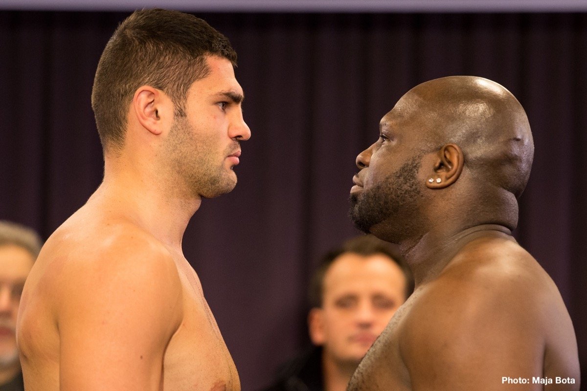 Weights: Filip Hrgović vs Kevin Johnson on Saturday Filip Hrgovic Kevin Johnson Press Room