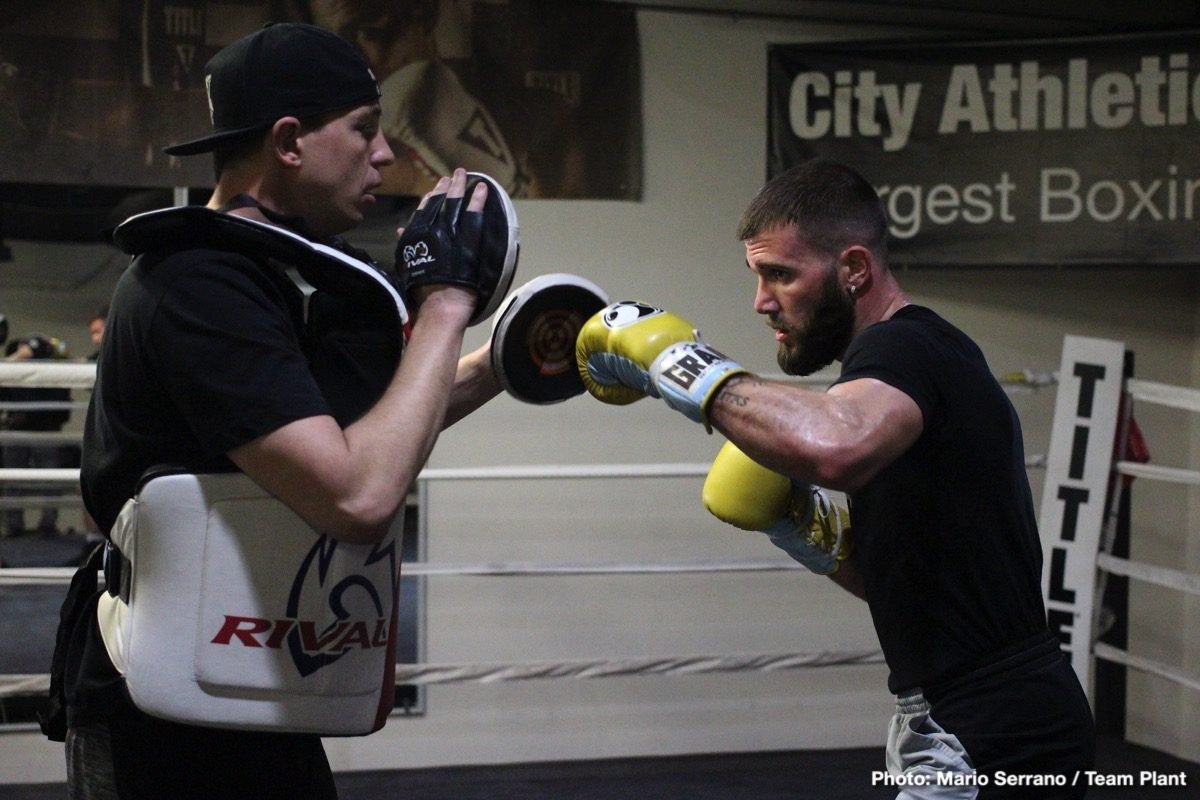 Jose Uzcategui defends against Caleb Plant this Sunday on FS1 Caleb Plant Jose Uzcategui Press Room