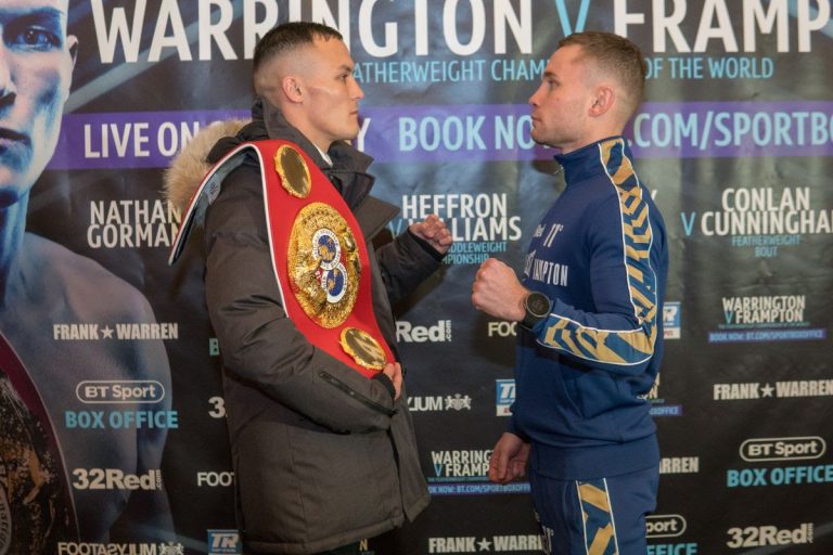 Warren: Warrington vs Frampton The Best World Title Fight I've Seen In The UK During My Time In Boxing