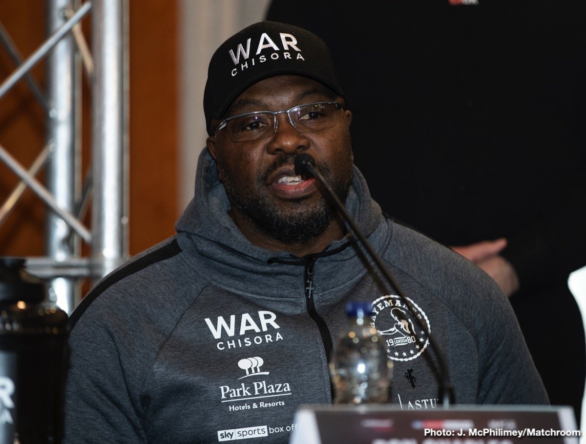Whyte vs. Chisora final press conference quotes & photos