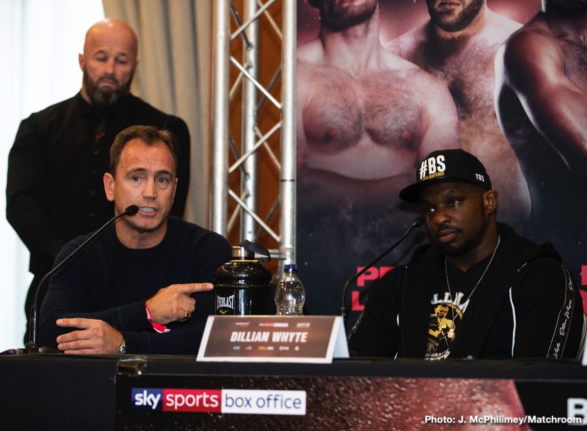 Whyte vs. Chisora final press conference quotes & photos