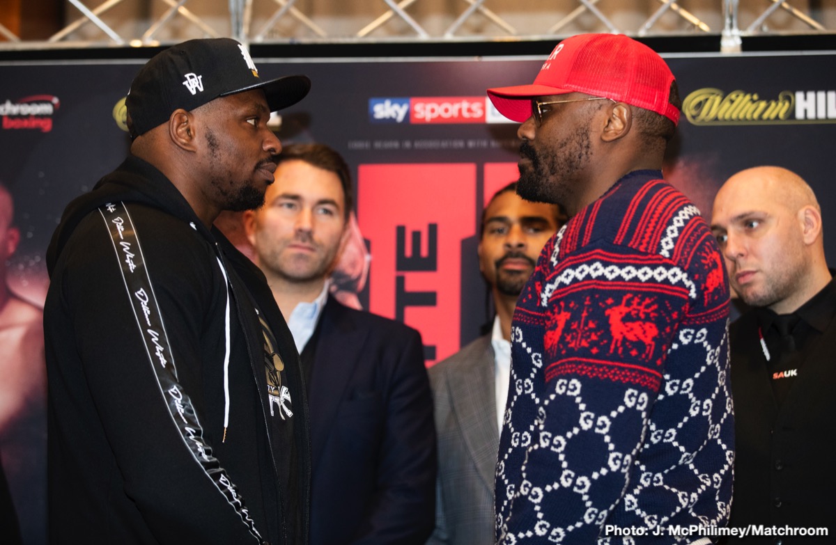 Whyte vs. Chisora final press conference quotes & photos