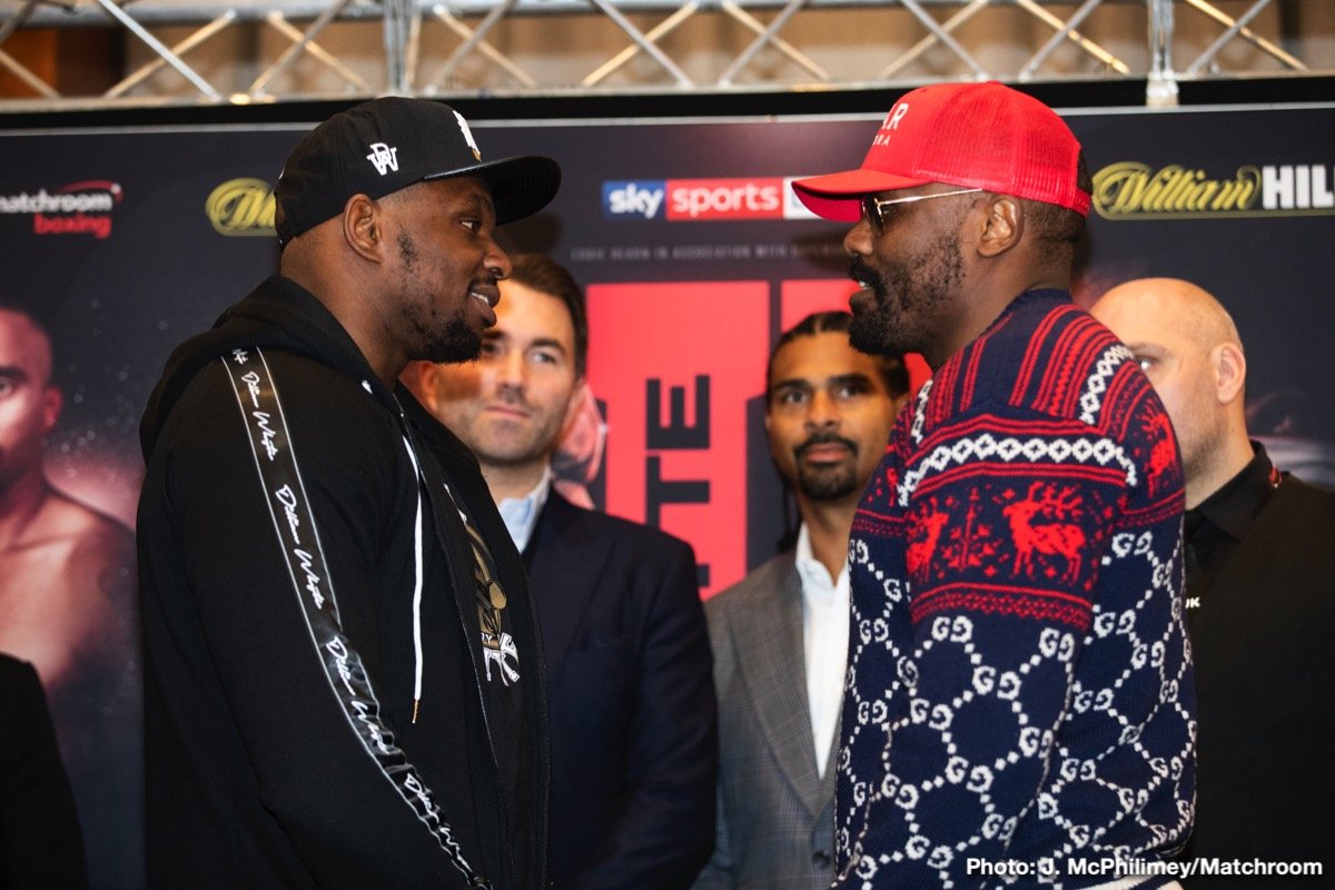 Whyte vs. Chisora final press conference quotes & photos