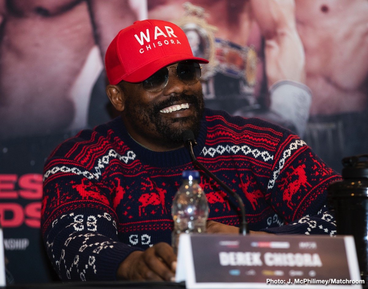 Whyte vs. Chisora final press conference quotes & photos