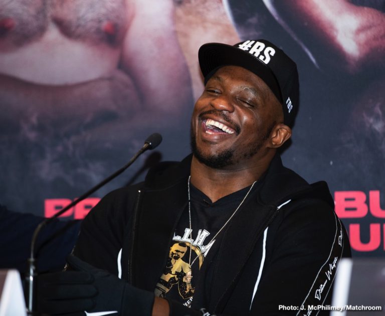 Dillian Whyte Lays Into Jarrell Miller: He's Garbage. He Can't Punch