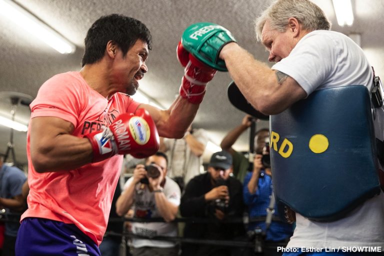 Freddie Roach Is Back With Manny Pacquiao, And “The Killer Instinct Is Back”