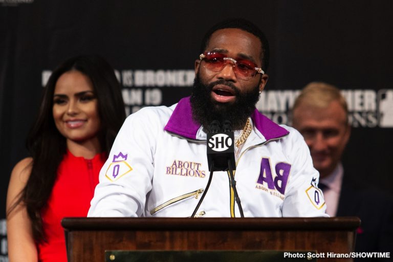 Adrien Broner ready to put on a show against Jovanie Santiago on Feb.20th on Showtime