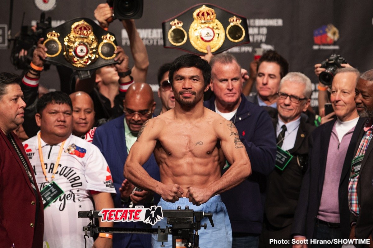 Manny Pacquiao vs Adrien Broner - Analysis, Official Prediction, Four to Explore
