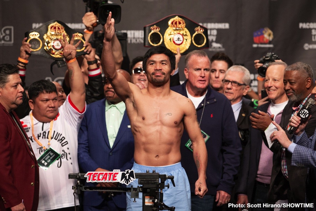 Manny Pacquiao vs Adrien Broner - Analysis, Official Prediction, Four to Explore