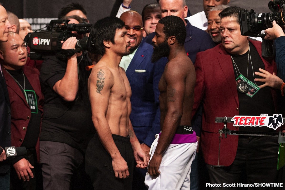 Manny Pacquiao vs Adrien Broner - Analysis, Official Prediction, Four to Explore