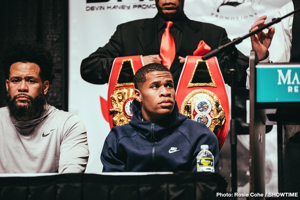 Devin Haney Xolisani Ndongeni Boxing News