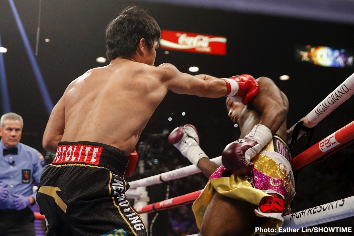RESULTS: Manny Pacquiao defeats Adrien Broner