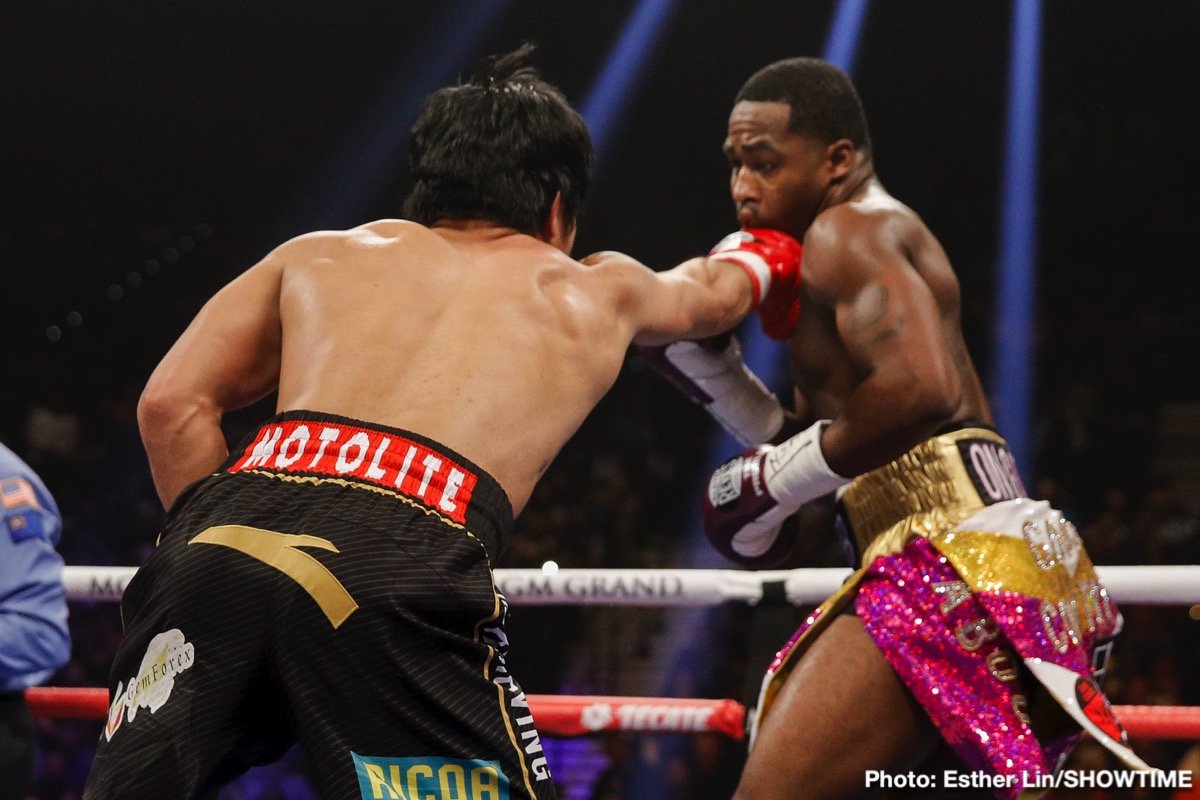 Adrien Broner Manny Pacquiao Boxing News Boxing Results