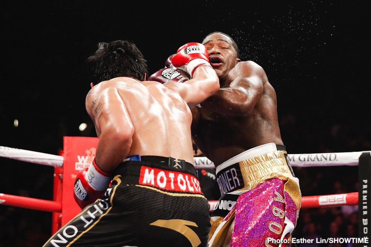 Adrien Broner Manny Pacquiao Boxing News Boxing Results