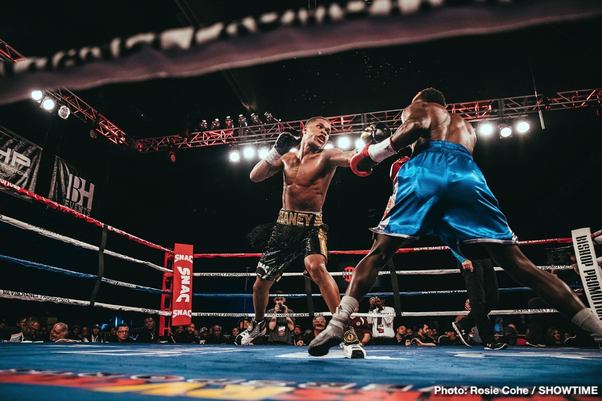 RESULTS: Devin Haney decisions Xolisani Ndongeni