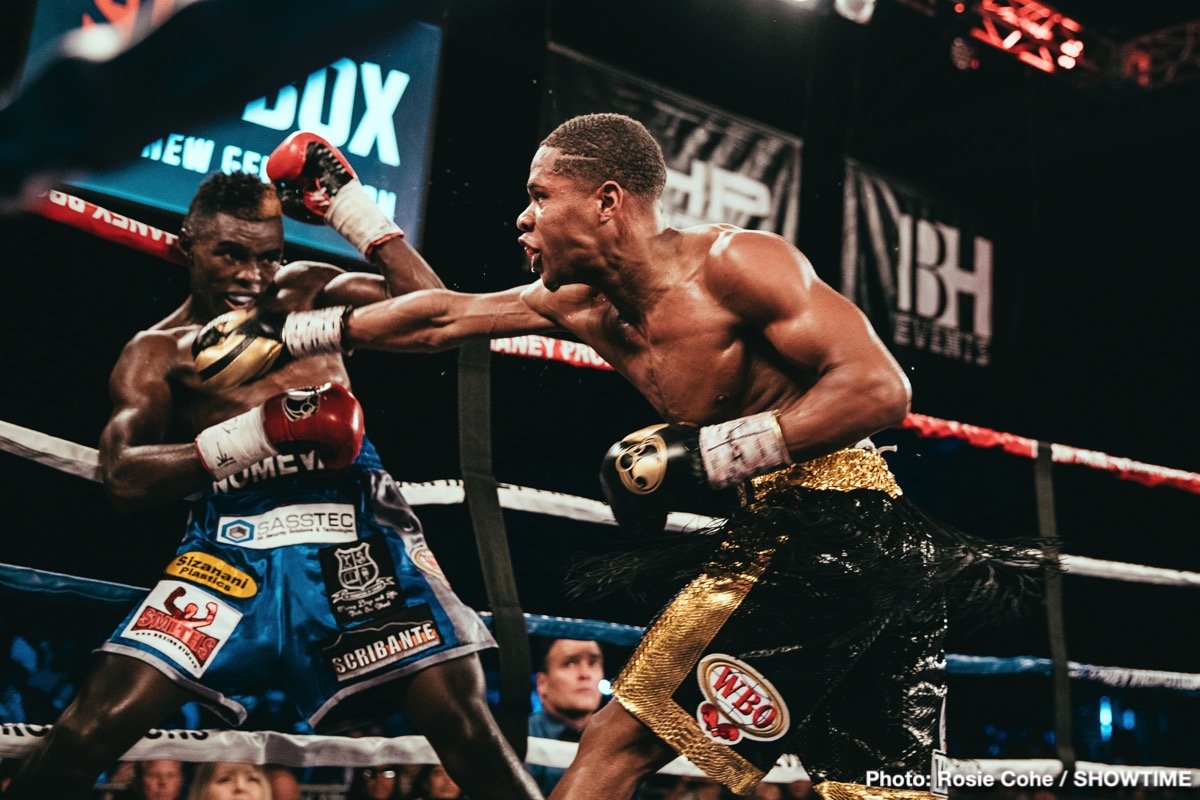 RESULTS: Devin Haney decisions Xolisani Ndongeni