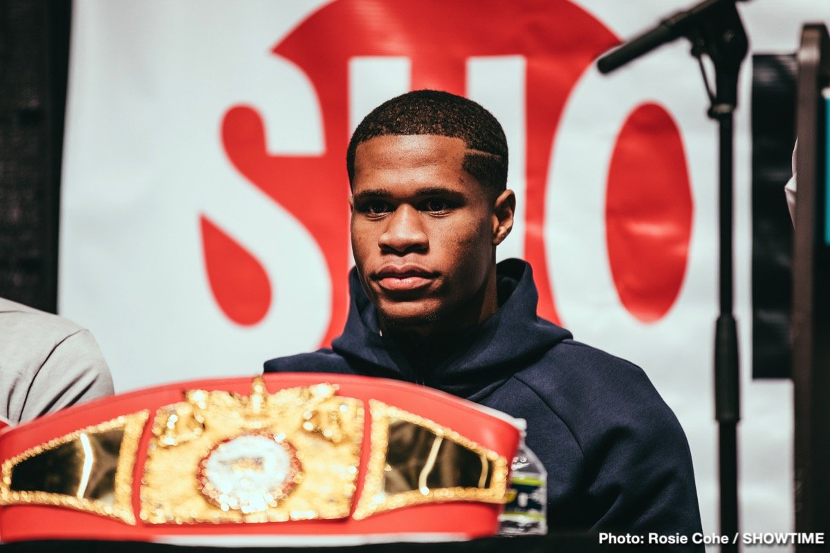 Devin Haney Xolisani Ndongeni Boxing News