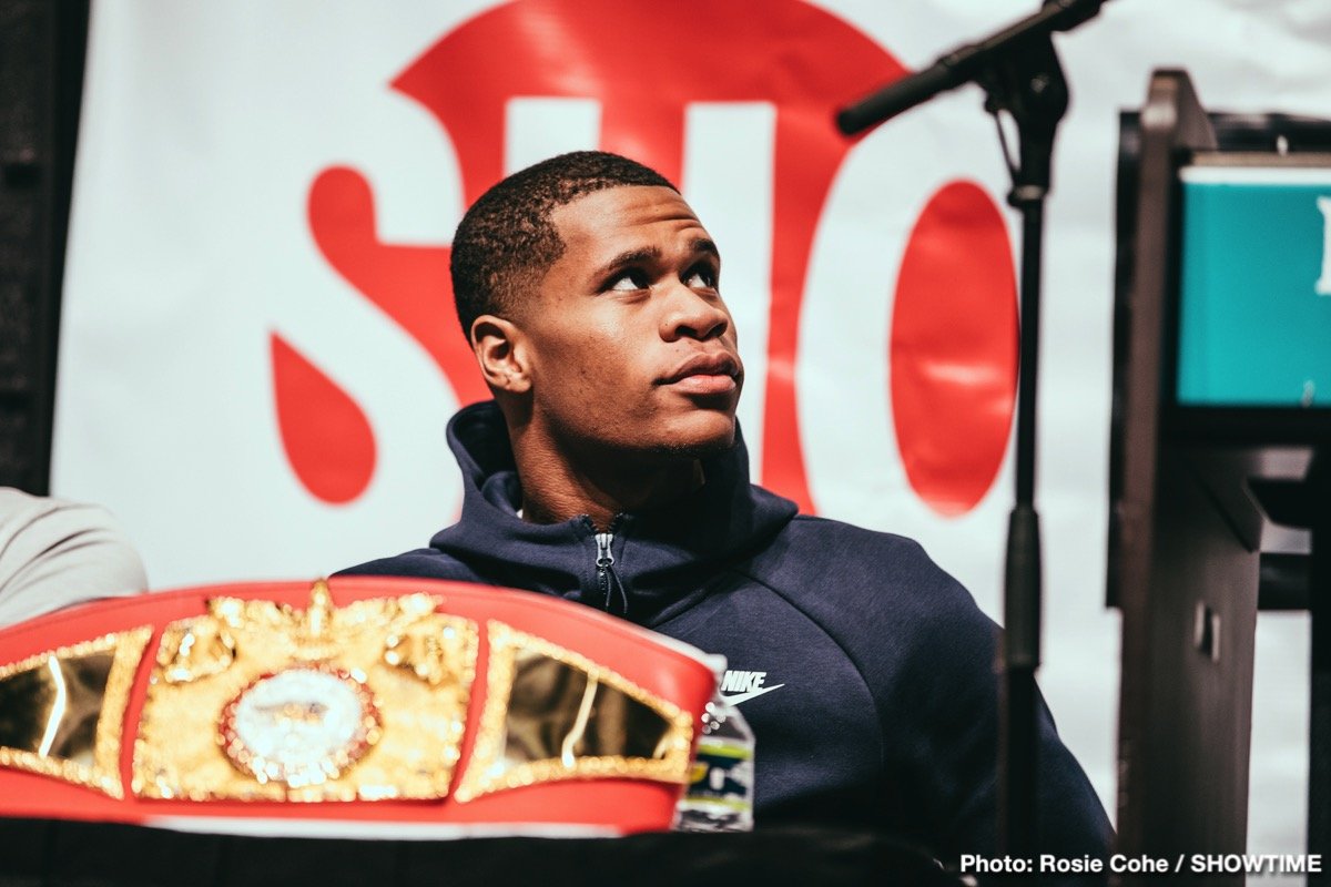 Devin Haney Xolisani Ndongeni Boxing News