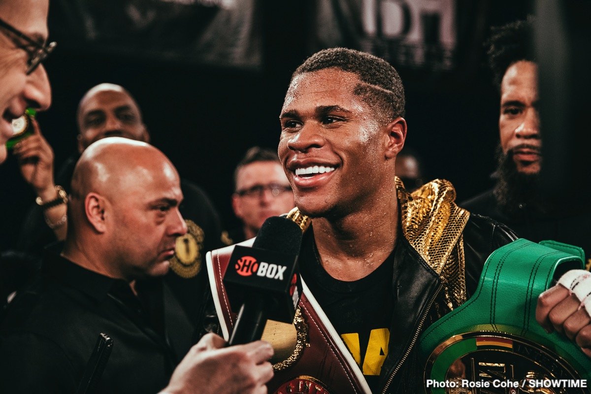 RESULTS: Devin Haney decisions Xolisani Ndongeni