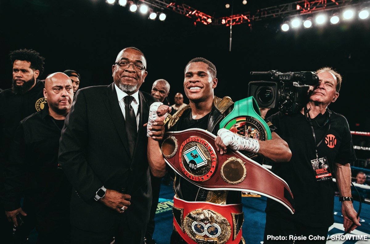 RESULTS: Devin Haney decisions Xolisani Ndongeni