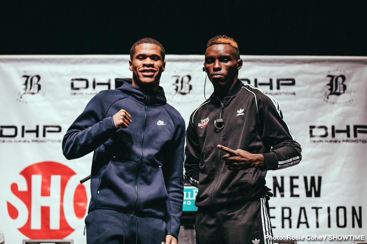 Devin Haney Xolisani Ndongeni Boxing News