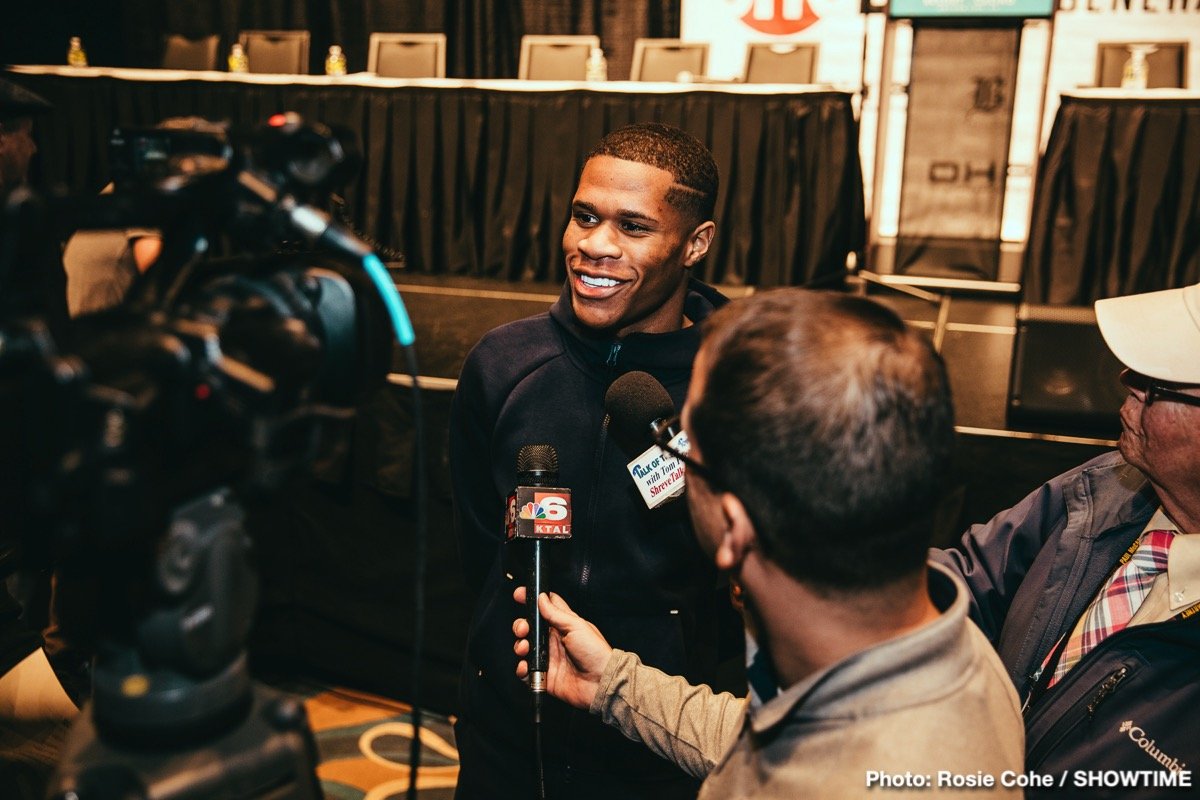 Devin Haney Xolisani Ndongeni Boxing News