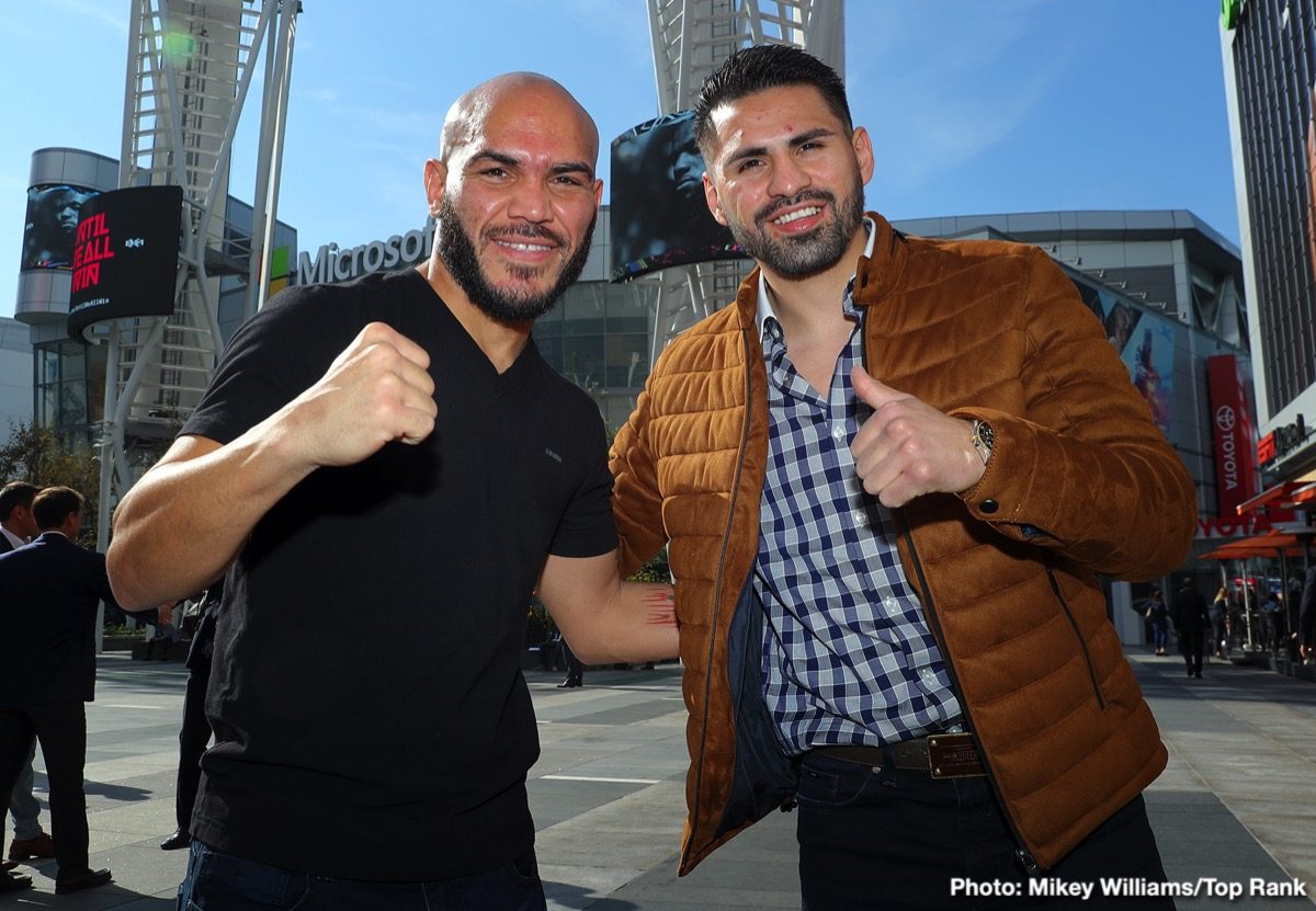 Jose Ramirez and Ray Beltran quotes for Feb.10