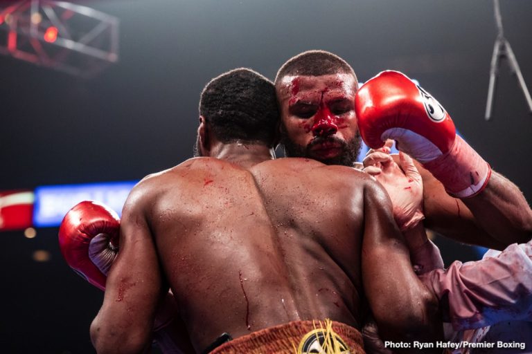 Badou Jack Suffered THE Worst Cut You Will See All Year In Marcus Browne Fight; should the fight have been stopped?