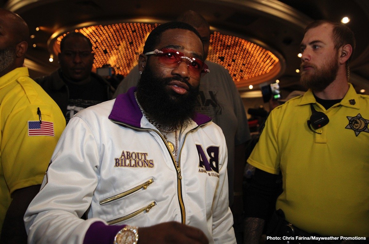 Adrien Broner INTERVIEW: "I’m going to try and fight three times this year at 140"