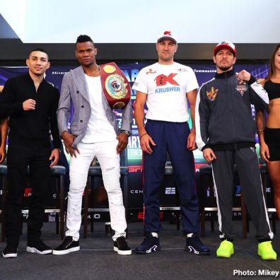 Carmine Tommasone Diego Magdaleno Eleider “Storm” Alvarez Isa Chaniev Óscar Valdez Richard Commey Sergey Kovalev Teofimo Lopez Boxing News