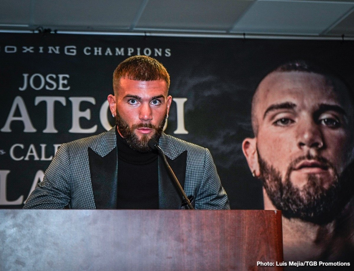 Jose Uzcategui, Caleb Plant Official Weights & Photos