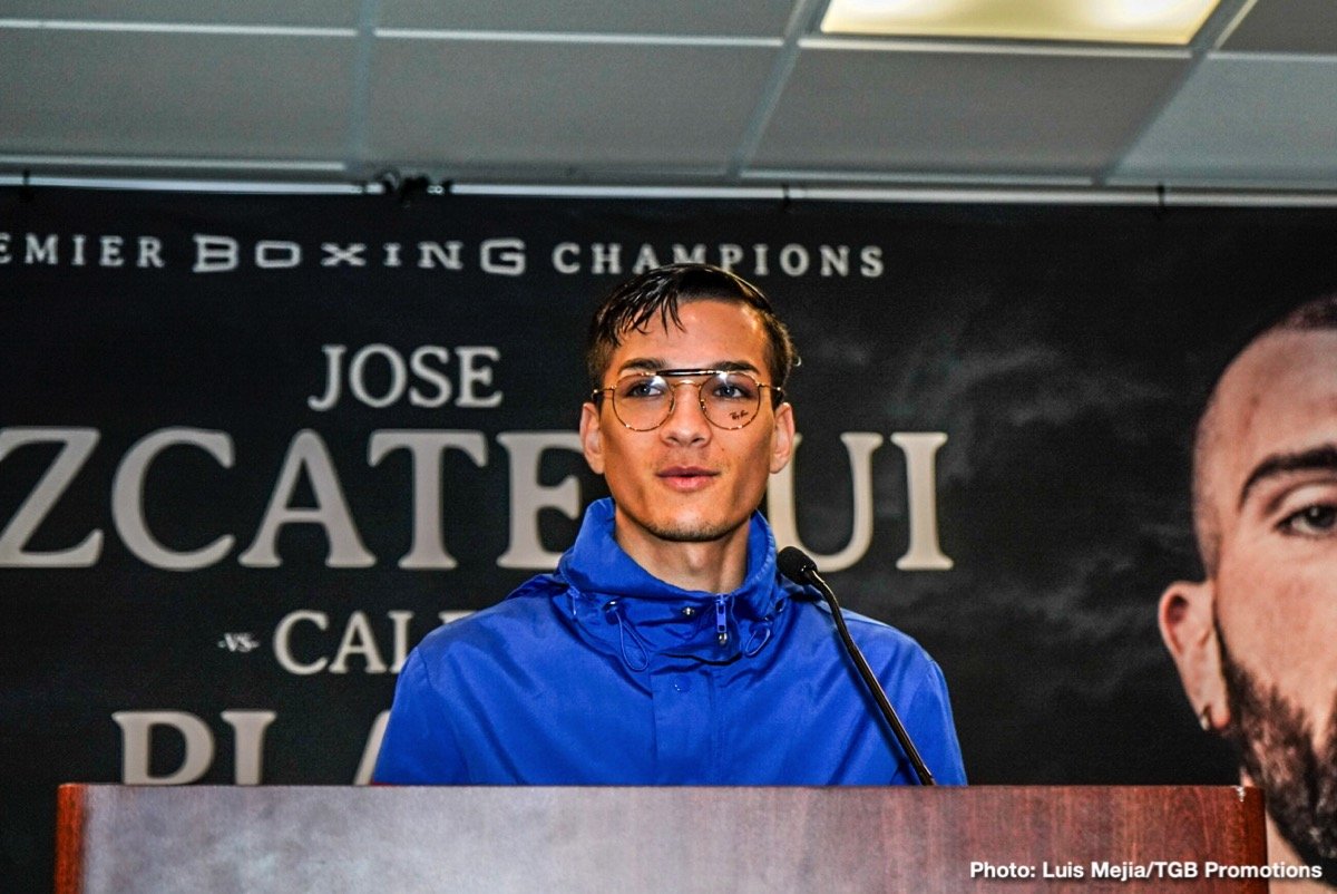 Jose Uzcategui, Caleb Plant Official Weights & Photos — Boxing News1200 x 802