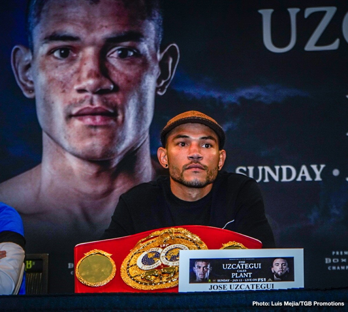 Jose Uzcategui, Caleb Plant Official Weights & Photos