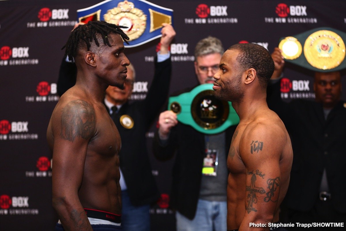 Ronald Ellis and DeAndre Ware - ShoBox weigh-in results