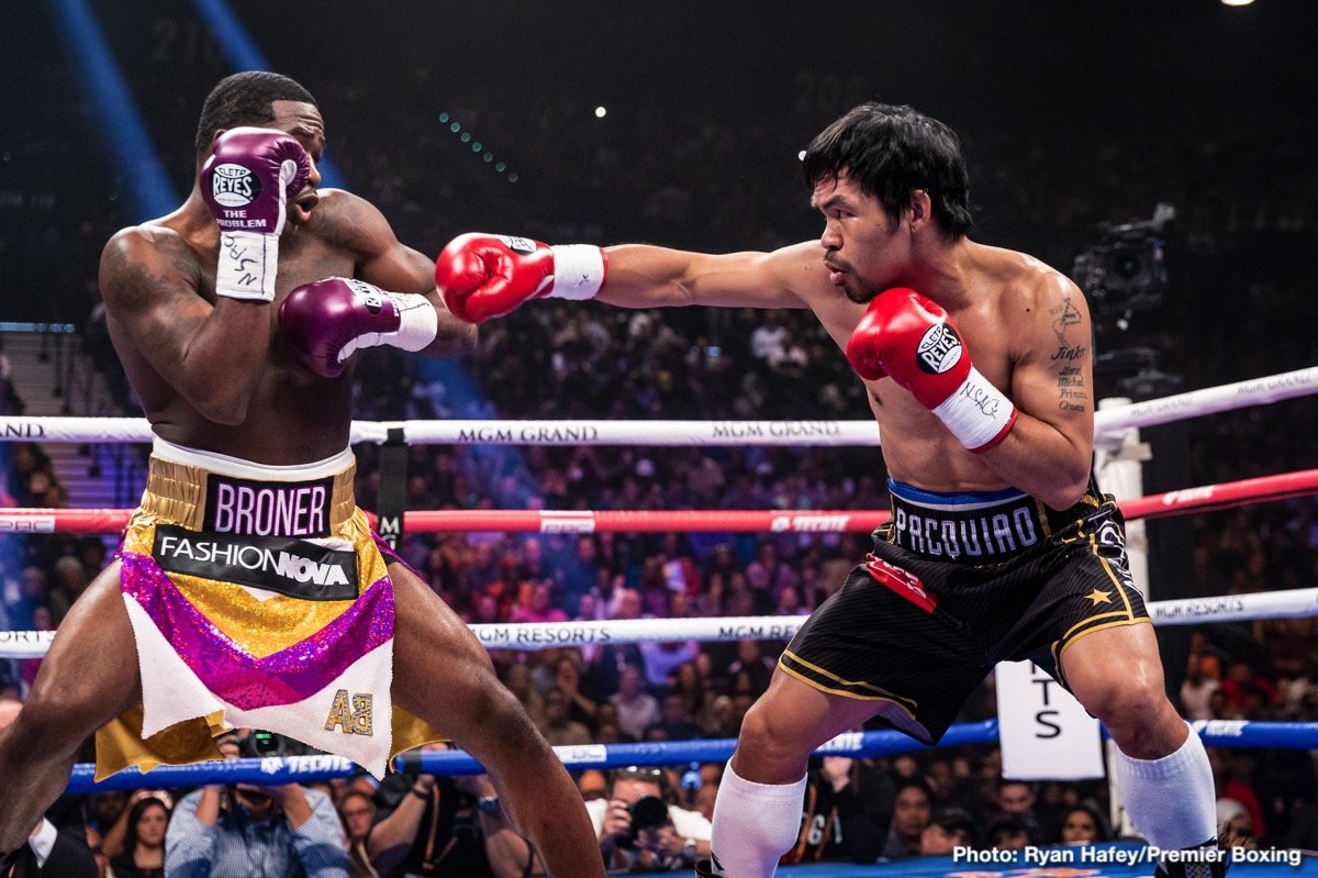 Manny Pacquiao - Keith Thurman Clash In Las Vegas On July 20th Highly Likely