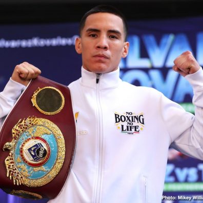 Carmine Tommasone Diego Magdaleno Eleider “Storm” Alvarez Isa Chaniev Óscar Valdez Richard Commey Sergey Kovalev Teofimo Lopez Boxing News