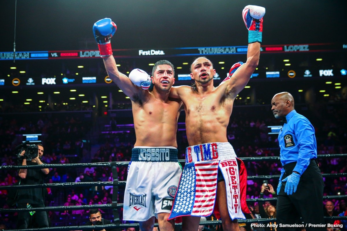 Keith Thurman Survives The Roughest Round Of His Career In Decision Win Over Tough Josesito Lopez; Targets Pacquiao Fight