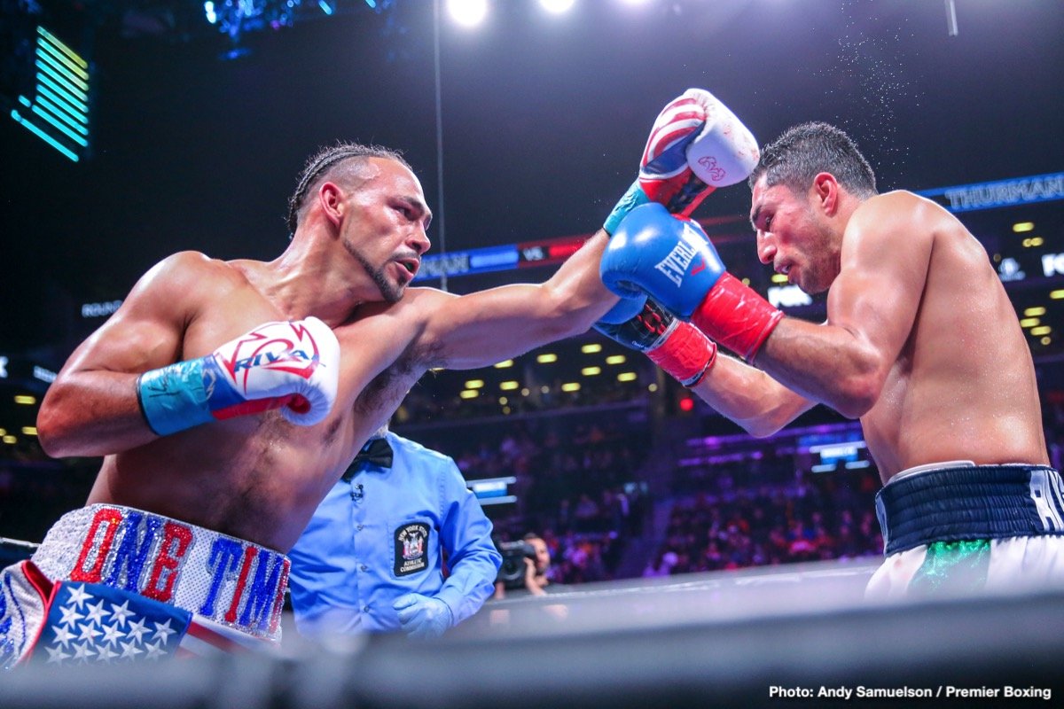 Keith Thurman Survives The Roughest Round Of His Career In Decision Win Over Tough Josesito Lopez; Targets Pacquiao Fight