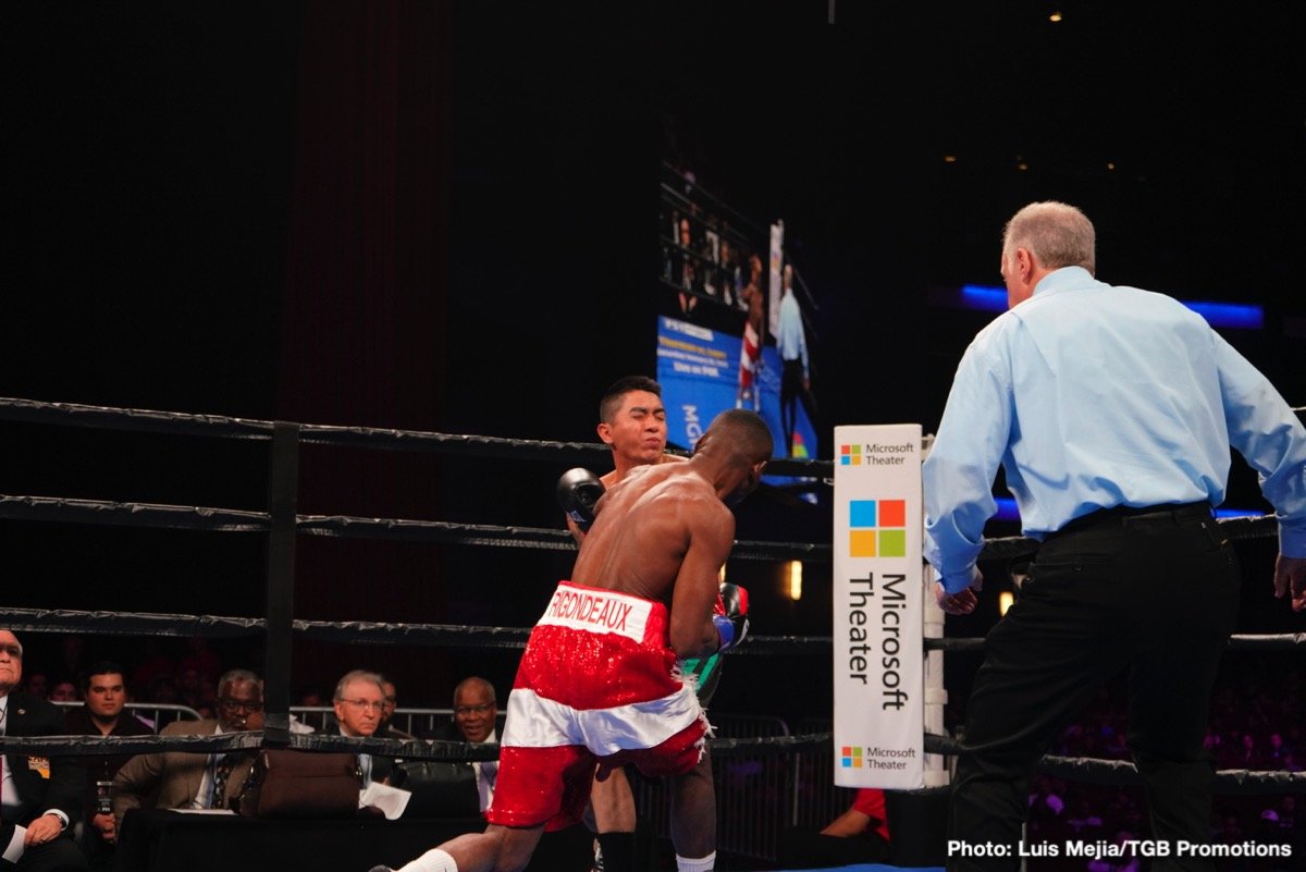 Back With a First-Round KO Win, Guillermo Rigondeaux Says He Is The King Of The 122 Pound Division