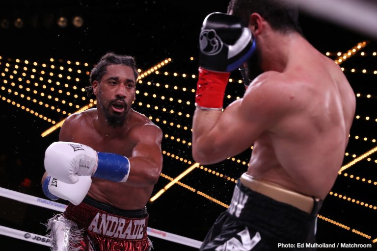 Photo: Demetrius Andrade Says He Will “Destroy” Gennady Golovkin Demetrius Andrade Says He Will “Destroy” Gennady Golovkin