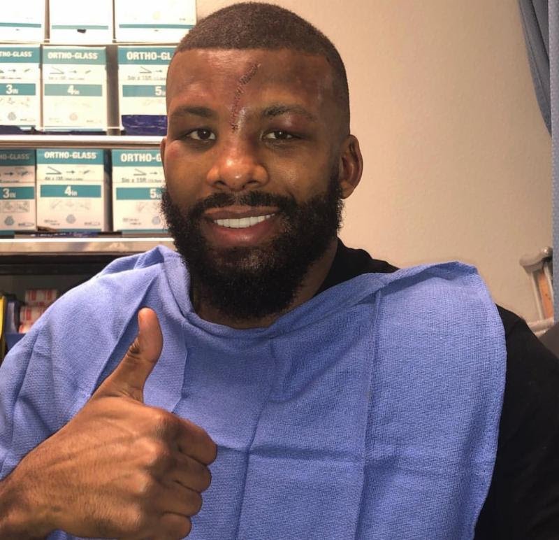 Badou Jack talks about his cut from Marcus Browne fight Badou Jack Marcus Browne Press Room
