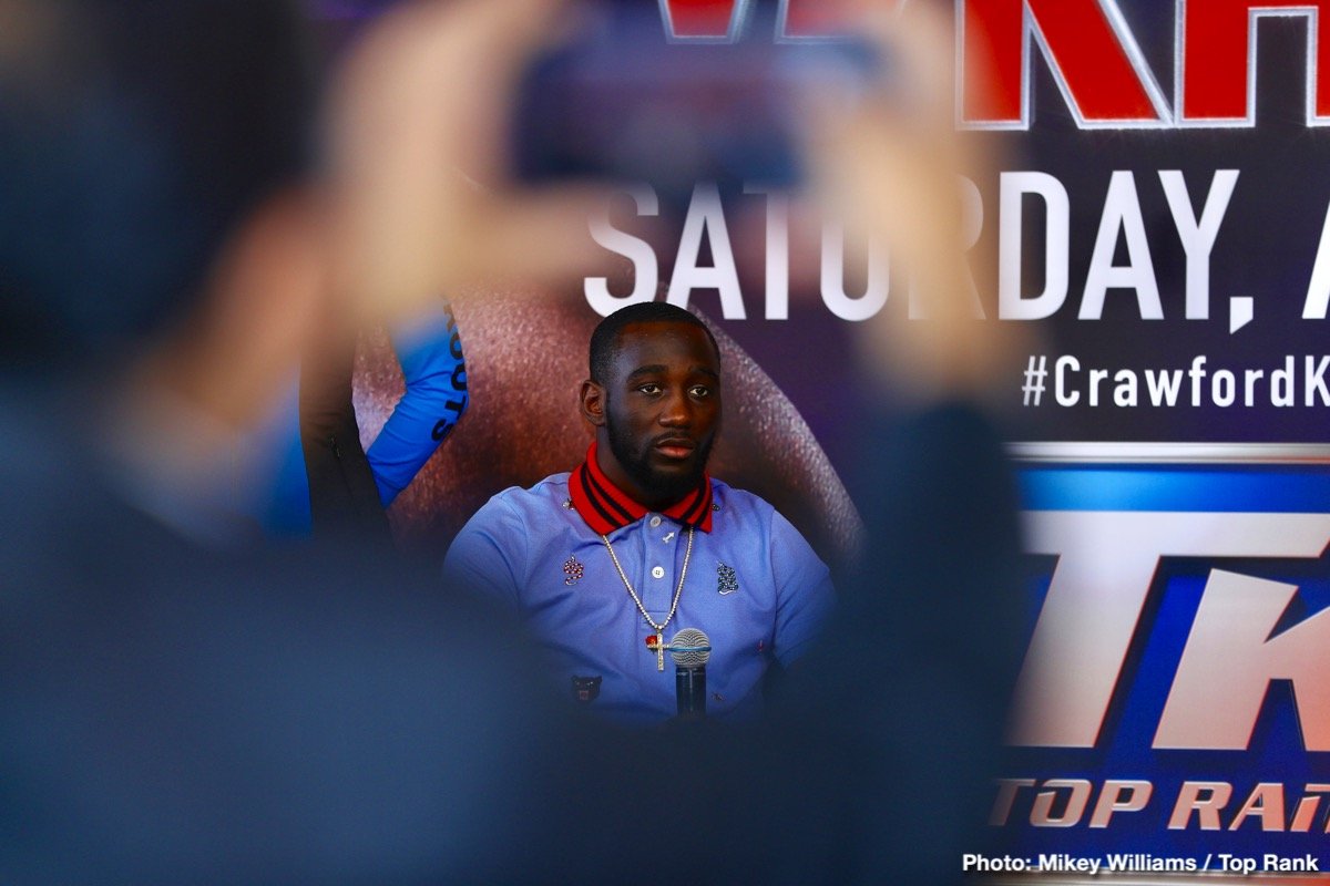 Photos: Terence Crawford, Amir Khan Face Off in New York City