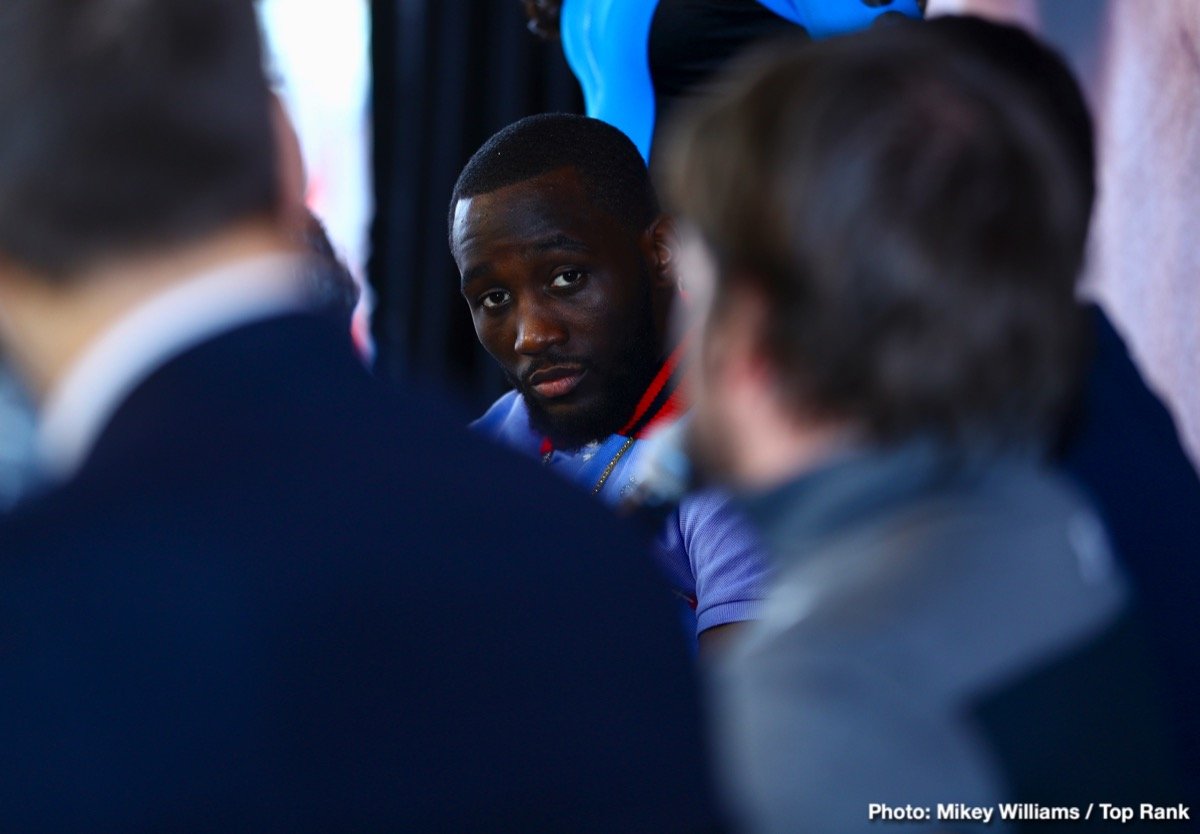 Photos: Terence Crawford, Amir Khan Face Off in New York City