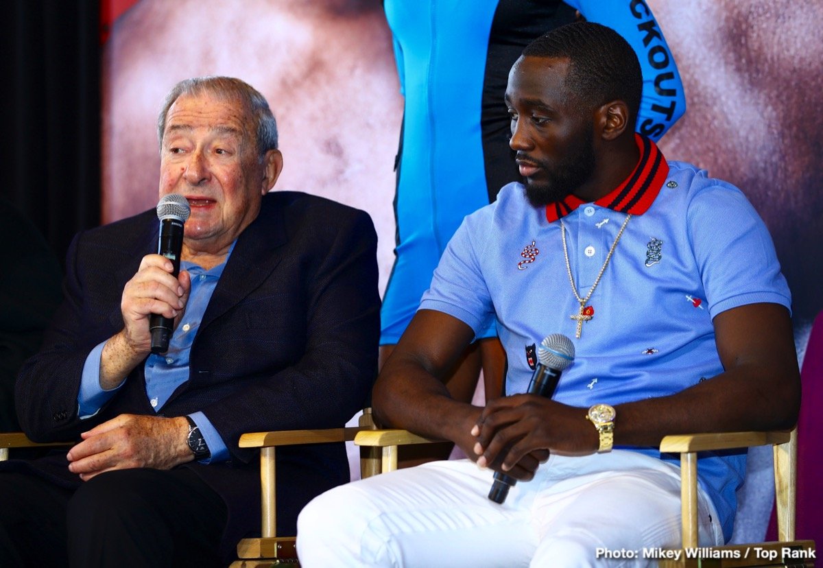 Photos: Terence Crawford, Amir Khan Face Off in New York City