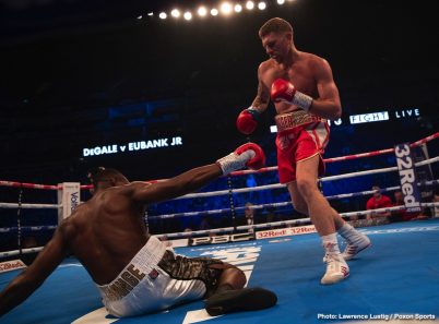 Chris Eubank Jr James DeGale Boxing News Boxing Results British Boxing