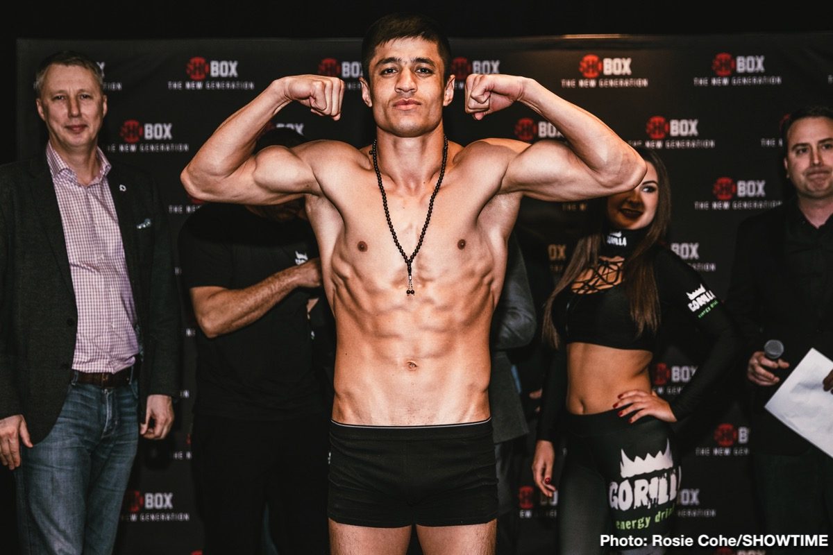 RESULTS: Shohjahon Ergashev Outlasts Mykal Fox In Unanimous Decision Win
