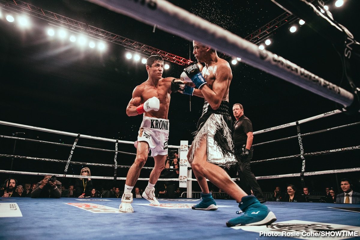 RESULTS: Shohjahon Ergashev Outlasts Mykal Fox In Unanimous Decision Win