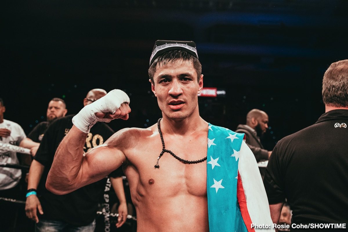RESULTS: Shohjahon Ergashev Outlasts Mykal Fox In Unanimous Decision Win